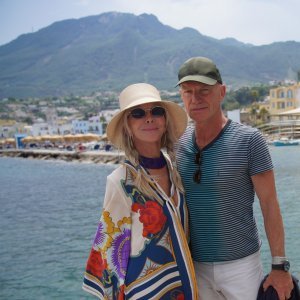 Sting i Trudie Styler