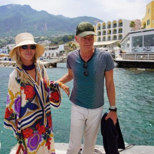 Sting i Trudie Styler