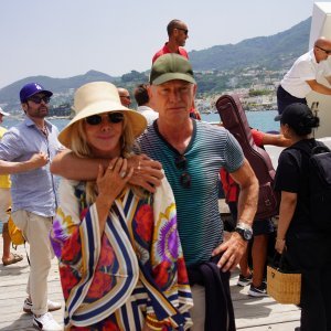 Sting i Trudie Styler