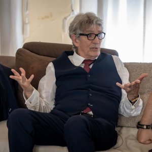 Eric Roberts na setu filma 'Wrongful Death 2: Bloodlines'