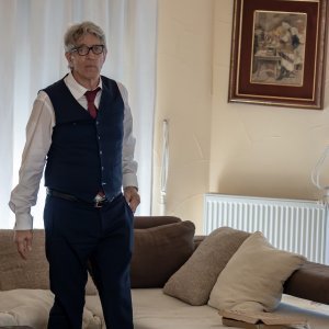 Eric Roberts na setu filma 'Wrongful Death 2: Bloodlines'