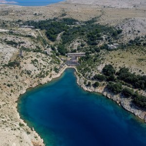 Goli otok iz zraka