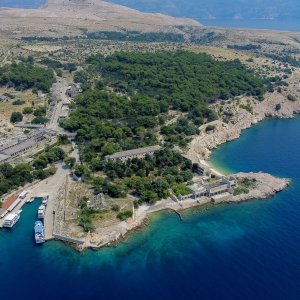 Goli otok iz zraka