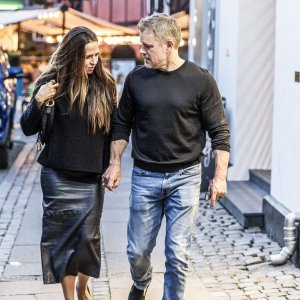 Matt Damon i Luciana Barroso