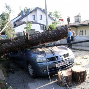 Oluja u Zagrebu 19. srpnja 2024.