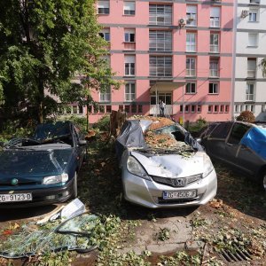 Oluja u Zagrebu 19. srpnja 2024.