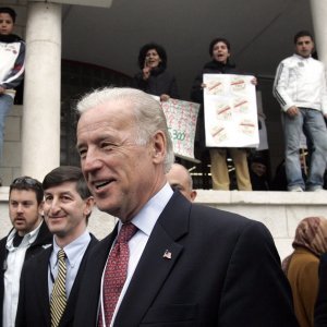 Joe Biden na palestinskim izborima 2006.