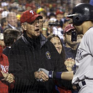 Joe Biden i Derek Jeter 2009.