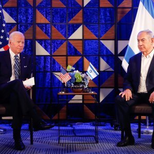 Joe Biden i Benjamin Netanyahu