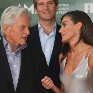 Michael Douglas i kraljica Letizia