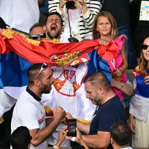 Novak Đoković nakon pobjede na Olimpijskim igrama