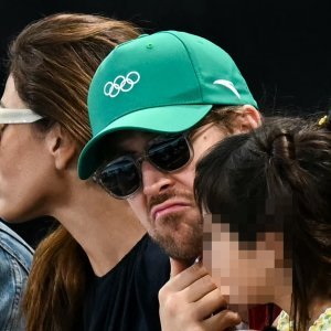 Ryan Gosling i Eva Mendes na Olimpijskim igrama