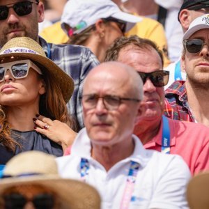 Ryan Gosling i Eva Mendes na Olimpijskim igrama