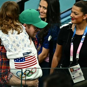 Ryan Gosling i Eva Mendes na Olimpijskim igrama