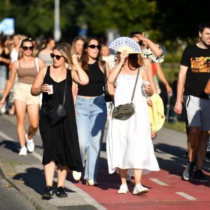 Gužva uoči koncerta Eda Sheerana