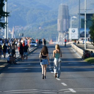 Gužva uoči koncerta Eda Sheerana