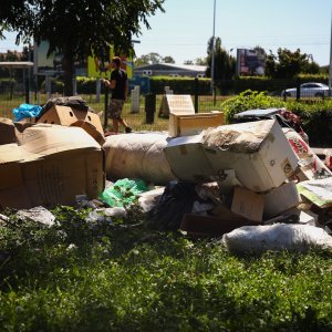 Gomila smeća u Zagrebu