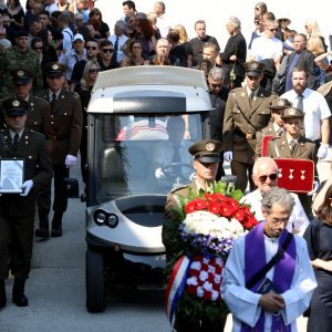 Pogreb Predraga Freda Matića na Krematoriju