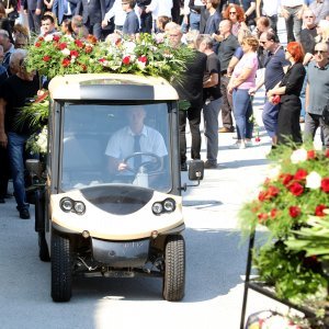 Pogreb Predraga Freda Matića na Krematoriju