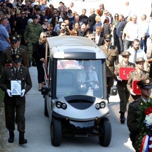 Pogreb Predraga Freda Matića na Krematoriju