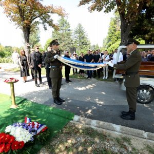 Posljednji ispraćaj Predraga Freda Matića na Mirogoju