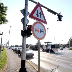 Zbog radova na Branimirovoj cesti u Zagrebu je otežan promet