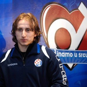 Luka Modrić na počecima karijere