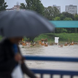 Izlila se rijeka Sava zbog obilnih padalina