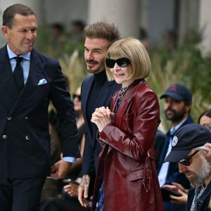 David Beckham i Anna Wintour