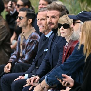 David Beckham i Anna Wintour