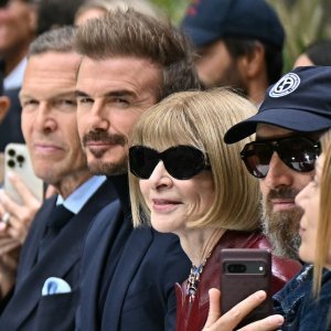 David Beckham i Anna Wintour