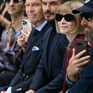 David Beckham i Anna Wintour