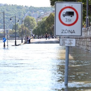 Rekordni vodostaj na Dunavu