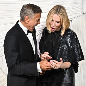 George Clooney i Cate Blanchett