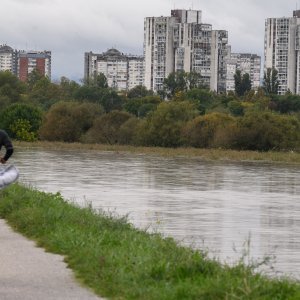 Povišen vodostaj rijeke Save