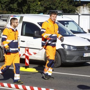 radovi u Vukovarskoj ulici u Zagrebu