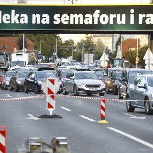 Prometni kolaps u Zagrebu