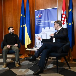 Andrej Plenković dočekao Volodimira Zelenskog