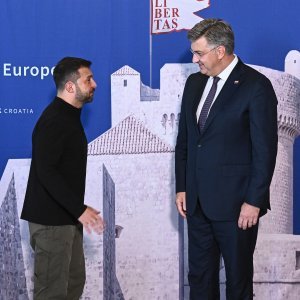 Andrej Plenković dočekao Volodimira Zelenskog