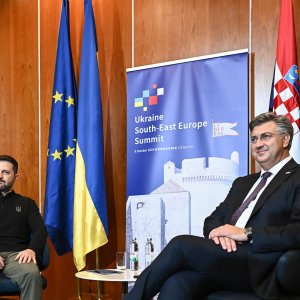 Andrej Plenković dočekao Volodimira Zelenskog