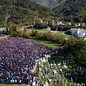 Zajednička dženaza za žrtve poplava u Jablanici