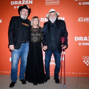 Danilo Šerbedžija, Biserka Petrović i Rade Šerbedžija