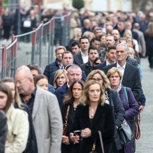 Ispraćaj Ante Ćorušića na Mirogoju