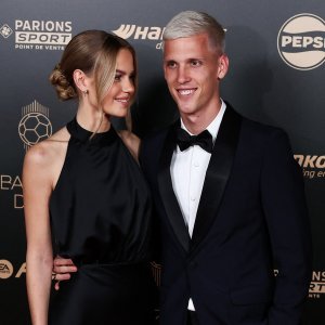 Dani Olmo i Laura Abla Schmitt