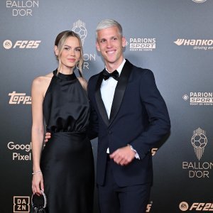 Dani Olmo i Laura Abla Schmitt