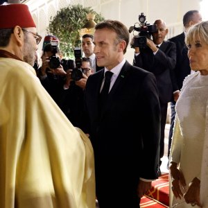 Brigitte i Emmanuel Macron