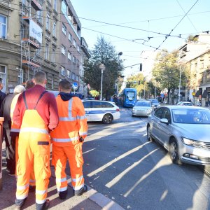 Prometna na križanju Vodnikove ulice i Savske ceste