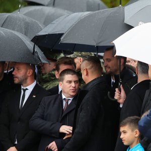 Predsjednik Zoran Milanović na obilježavanju 33. obljetnice stradanja Škabrnje