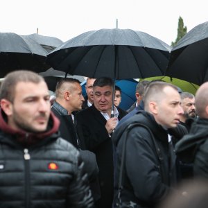 Predsjednik Zoran Milanović na obilježavanju 33. obljetnice stradanja Škabrnje