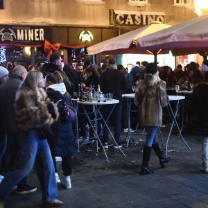 Slavlje na Badnjak u centru Zagreba